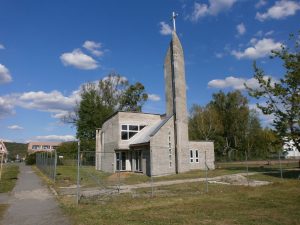Stavba ev.a.v. kostola v Žiari nad Hronom - august 2016