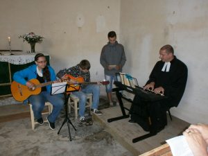Služby Božie v kostole v Lúčkach spojené s kulltúrnym programom